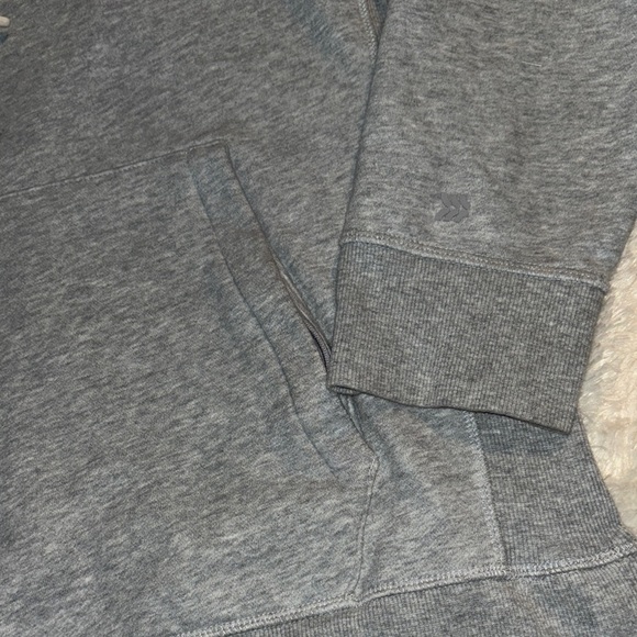 Gray Hooded all in motion Sweatshirt - Picture 4 of 11